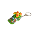 Woodenshoe keyhanger + tulips - all colors on one page