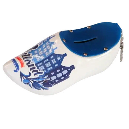 Clog money box 15cm - all colors on one page