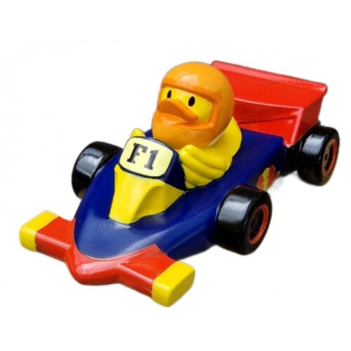 Dutch Ducky Badeend Race car Formula 1 RedBlue