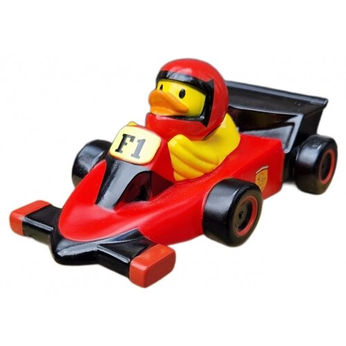 Dutch Ducky Badeend Race car Formula 1 RedBlue