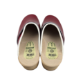 SIMSON Swedish Clogs Red Patent Leather