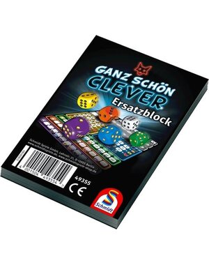 999 Games Clever - extra scoreblokken - 2 stuks