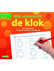 Deltas Mijn oefenschrift de klok