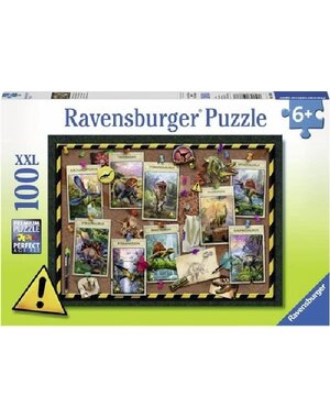 Ravensburger Collectie dinosauriers - 100 stukjes XXL