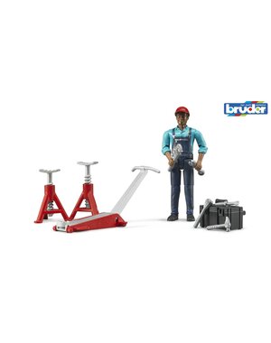 Bruder 62100 - Figurenset Garage met monteur