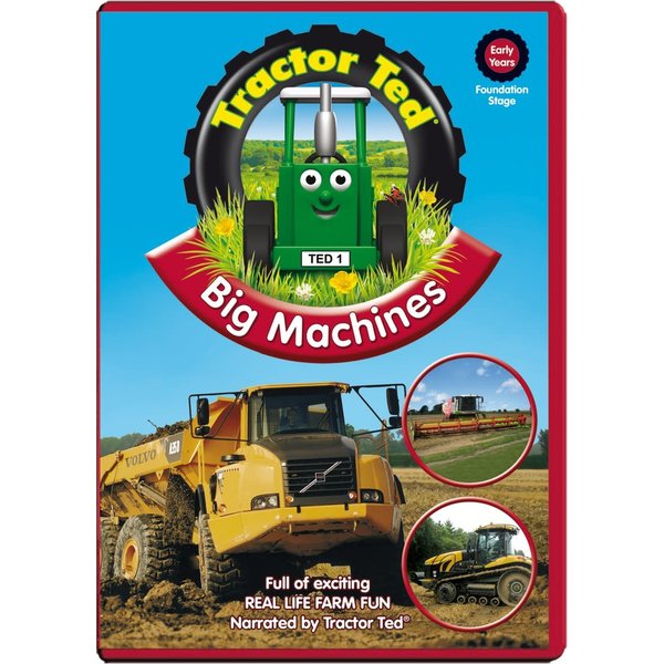 Tractor Ted DVD - Grote Machines (engelstalig)