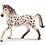 Schleich 13889 - Knabstrupper, hengst