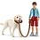 Schleich 42478 - Wandeling met een Labrador-lopend-