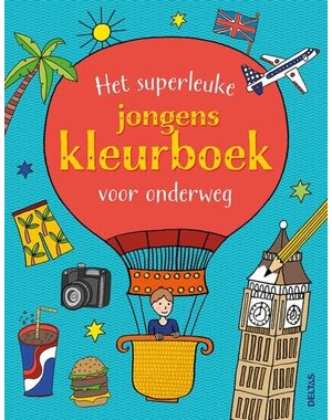 Deltas Het superleuke jongenskleurboek voor onderweg