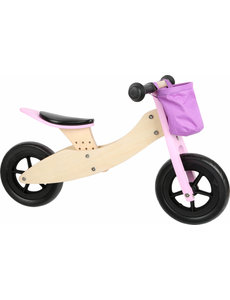  Loopfiets Tricycle 2-in-1 maxi Pink