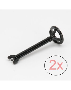 Bruder 45001 - Stuurtje voor tractoren, per 2 stuks