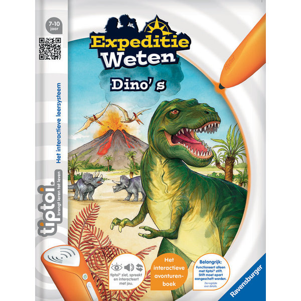 Ravensburger Tiptoi boek Expeditie weten over Dino's (uitlopend)