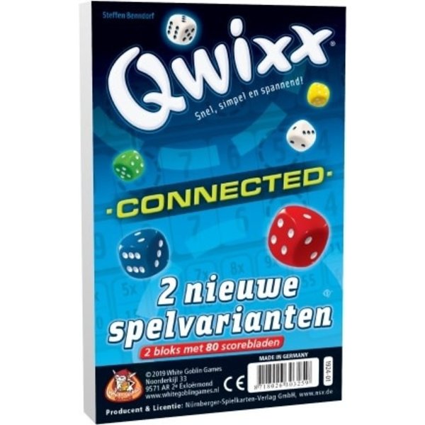 White Goblin Games Qwixx - Scoreblok Connected 2 varianten