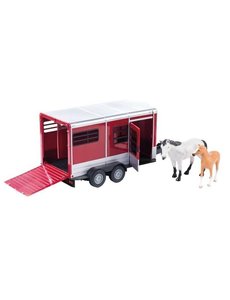 Britains 42846 - Paardentrailer met paard en veulen 1:16