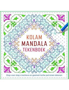 Deltas Kolam mandala tekenboek