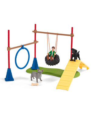 Schleich 42536 - Speelplezier voor honden