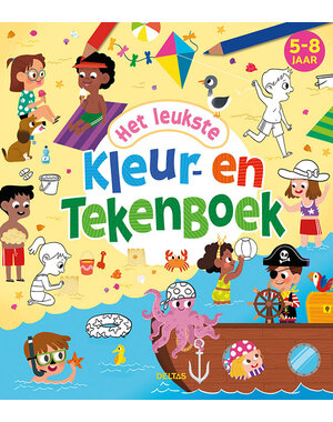 Deltas Het leukste kleur- en tekenboek (5-8 jr)