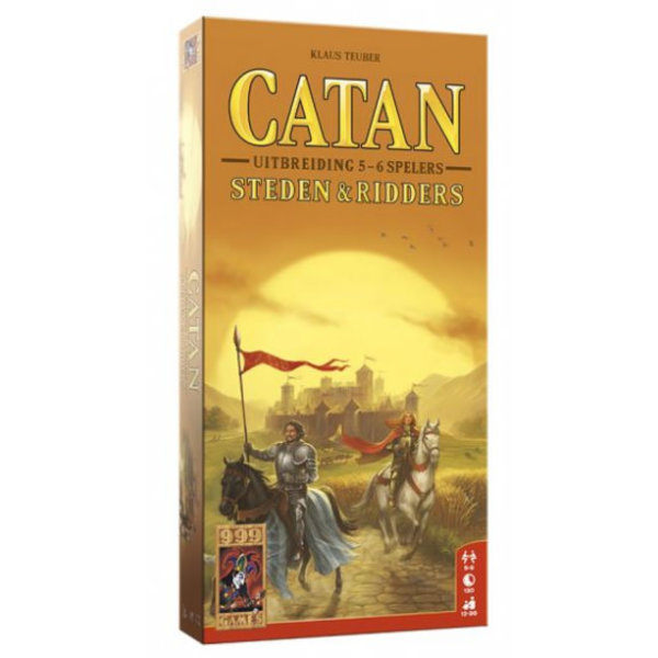 999 Games Catan uitbreiding Steden en ridders, 5/6 spelers