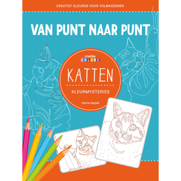 Lantaarn publishers Van punt naar punt - katten kleurmysteries