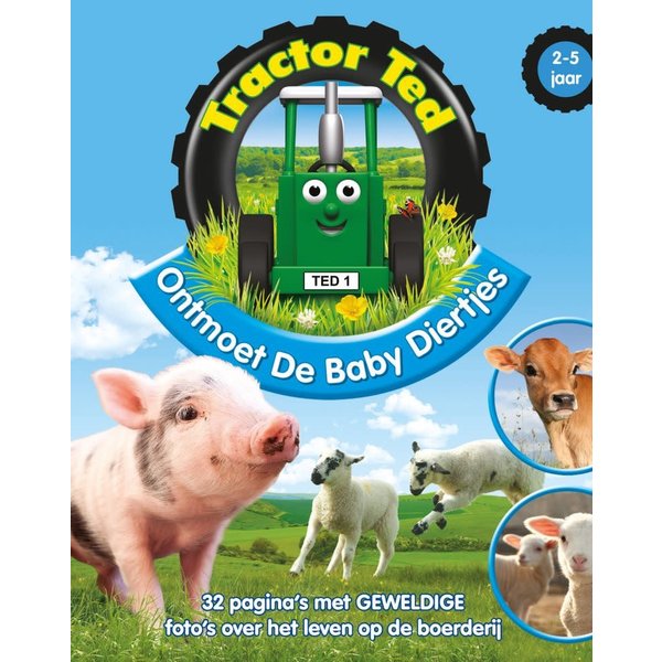 Tractor Ted Boek Ontmoet de baby diertjes
