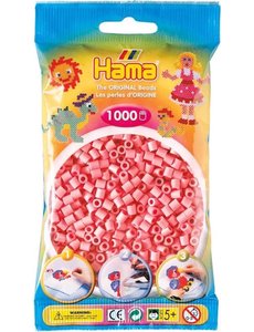 Hama Strijkkralen roze - 1000 st.