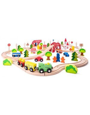 Woody Treinset 90 delig