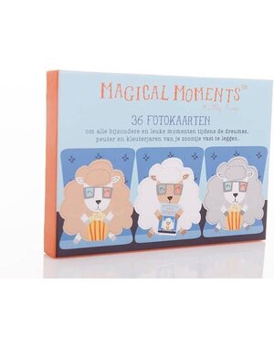  Magical moments - 36 fotokaarten dreumes/peuter/kleuter jaren zoontje