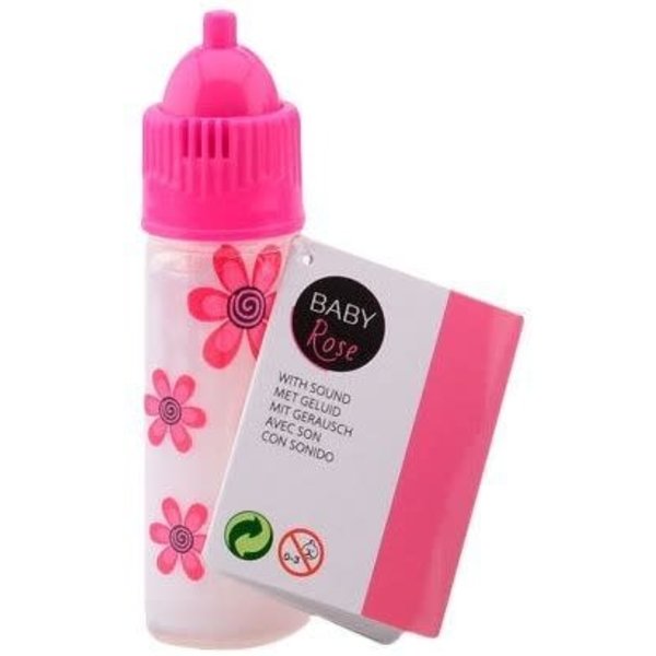 JohnToy Fles met geluid - Baby Rose