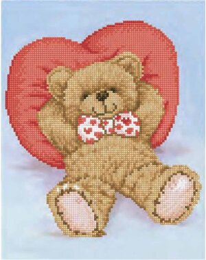 Diamond Dotz Diamond Painting Relax-A Bear 27x35 cm