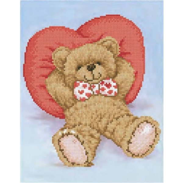 Diamond Dotz Diamond Painting Relax-A Bear 27x35 cm