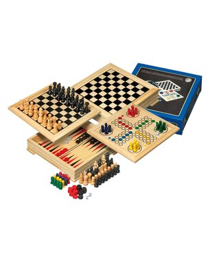  Houten spellen verzameling reisversie