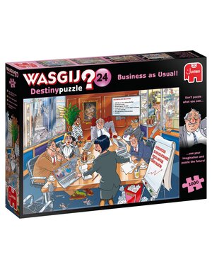 Jumbo Wasgij Destiny 24 - Business as usual!