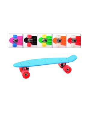 JohnToy Skateboard urban district assorti kleuren, 55 cm