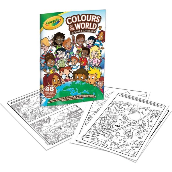 Crayola Kleurboek Colours of the world