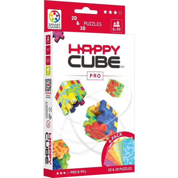 Smartgames Happy cube pro - div. kleuren 6 stuks