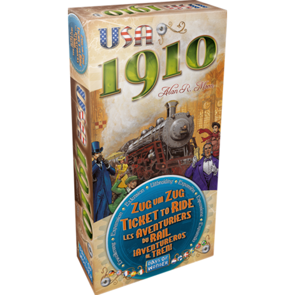 Days of Wonder Ticket to Ride - uitbreiding USA 1910