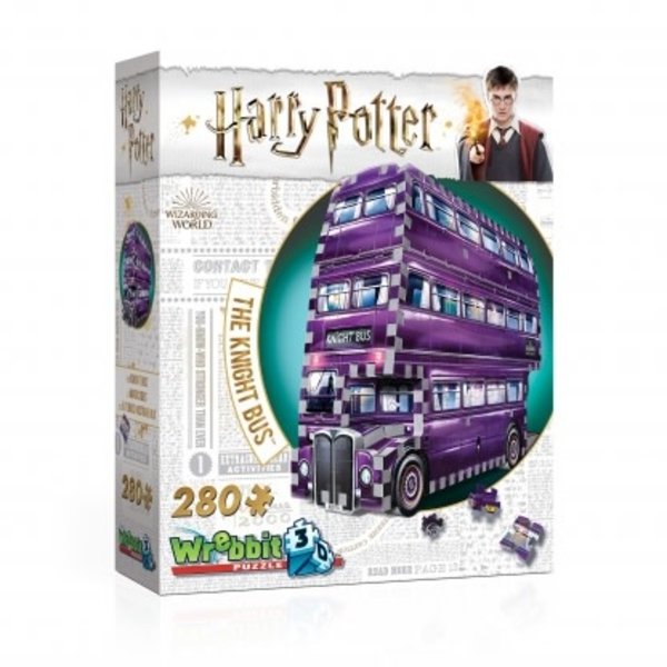Wrebbit 3D puzzel Harry Potter - The Knight bus