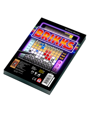 999 Games Brikks scoreblokken, 2 stuks