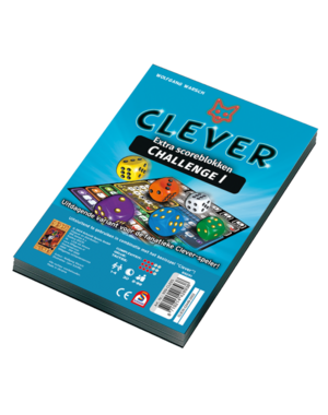 999 Games Clever Challenge 1 - scoreblok 2 stuks