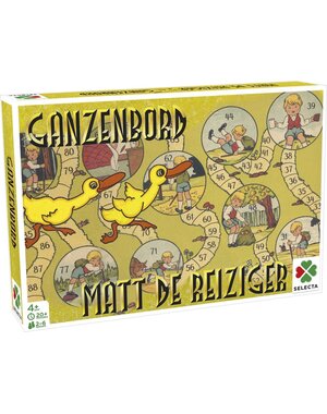 Selecta Spellen van toen - Matt de reiziger/Ganzenbord