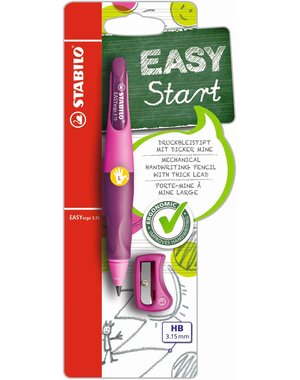 Stabilo Vulpotlood Easy ergo roze - linkshandig