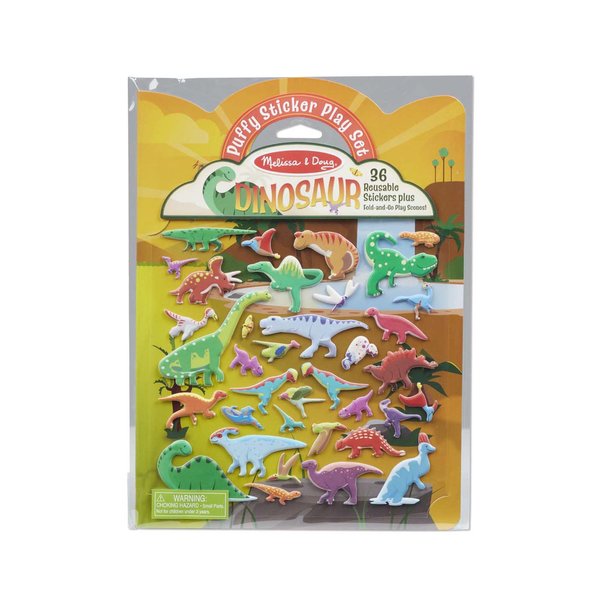 Melissa & Doug Puffy sticker speelset Dinosaurus