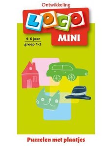 Zwijssen Loco mini - Puzzelen met plaatjes - groep 1/2 (4-6 jaar)