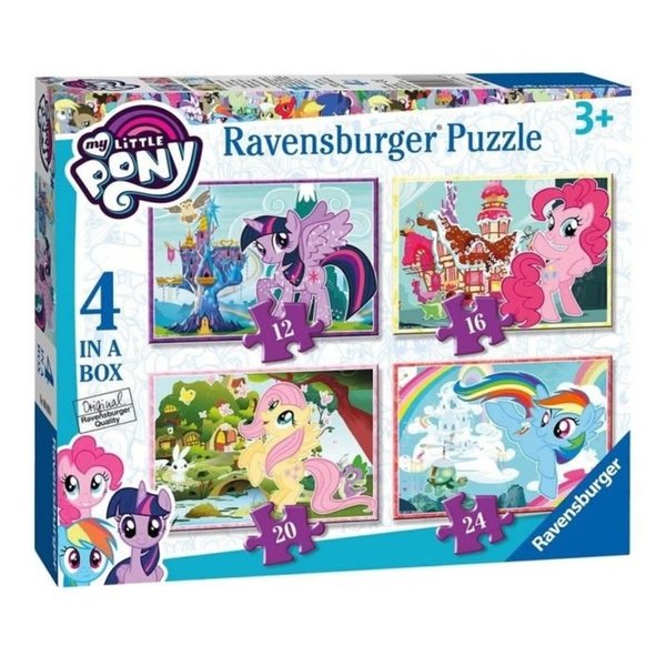 Ravensburger 4 in 1 My Little Pony, 12,16,20,24 stukjes