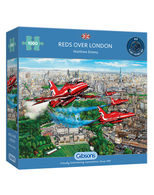 Gibsons Red Over London - 1000 stukjes