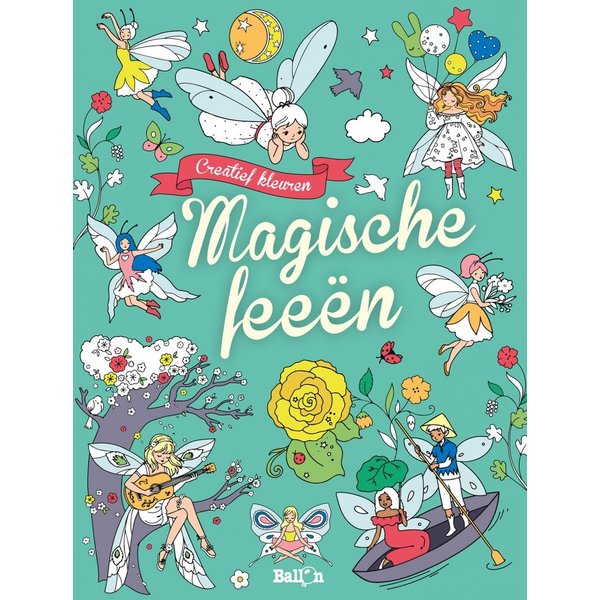 Ballon Kleurboek - Magische feeën