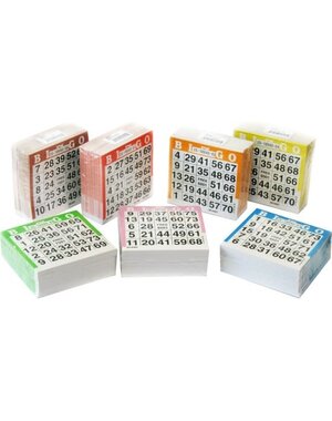 Longfield Bingokaarten 500 st.
