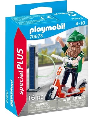 Playmobil 70873 - Hipster met e-scooter