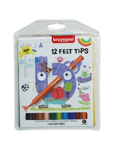 Bruynzeel Viltstiften - 12 stuks