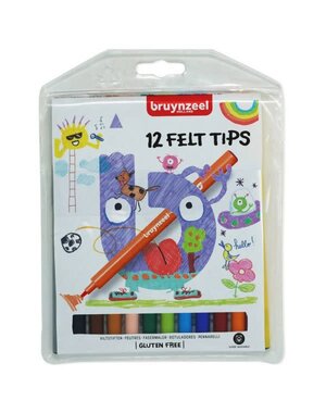 Bruynzeel Viltstiften - 12 stuks